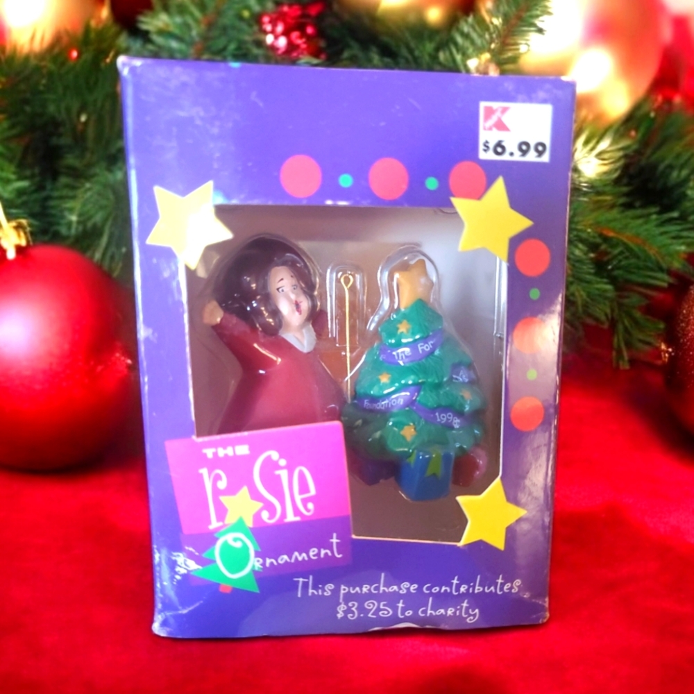 🌲K-mart Rosie O'Donnell Christmas Ornament🌲